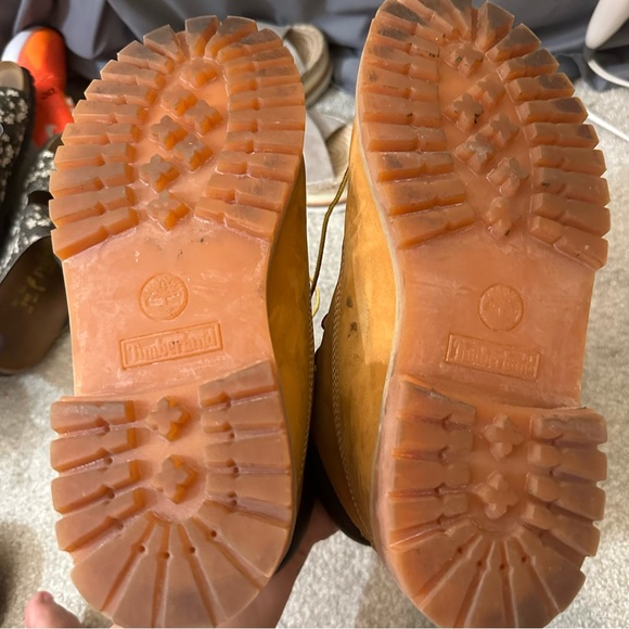 Timberlands combat boots size 6M/8W - Picture 4 of 5